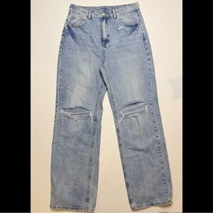 SHEIN Light Blue Denim Jeans